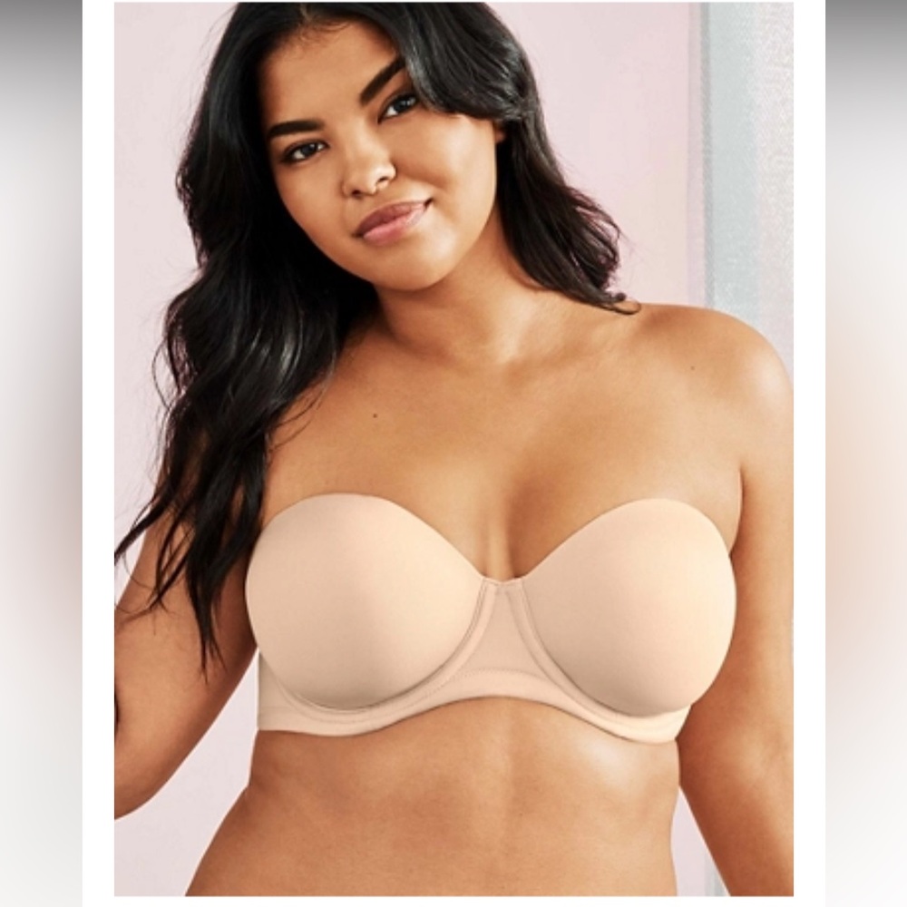 Wacoal Red Carpet Strapless Underwire Bra-Size 34G-straps not included-bra only